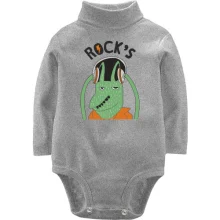 Детское боди с длинным рукавом Rock`s